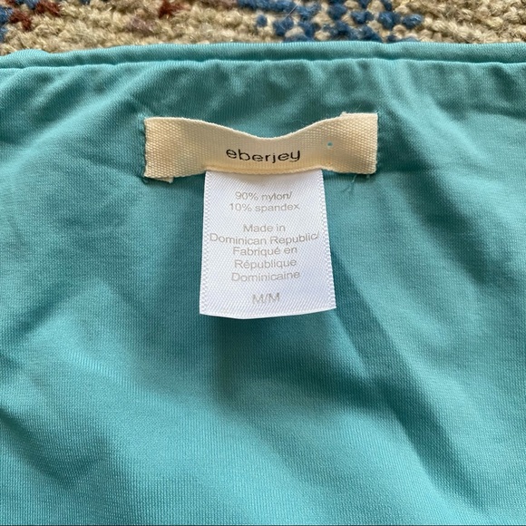 Eberjey Graziela Ruffle Bikini in Teal M - Picture 7 of 7